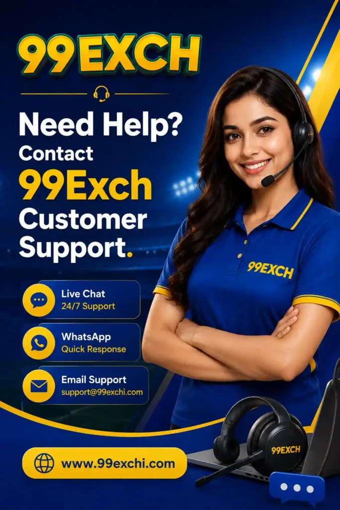 Contact 99Exch Customer Support