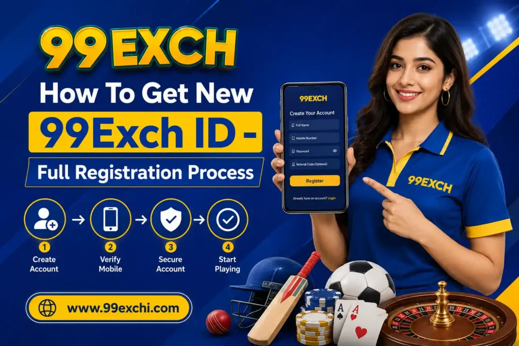 How To Get New 99Exch ID