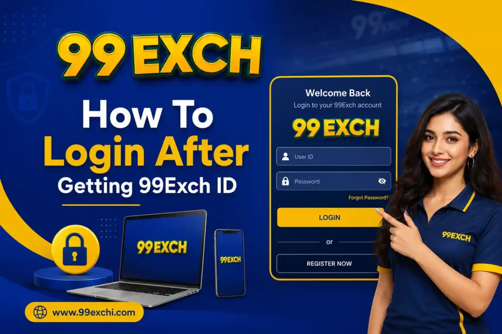 How To Login After Getting 99Exch ID